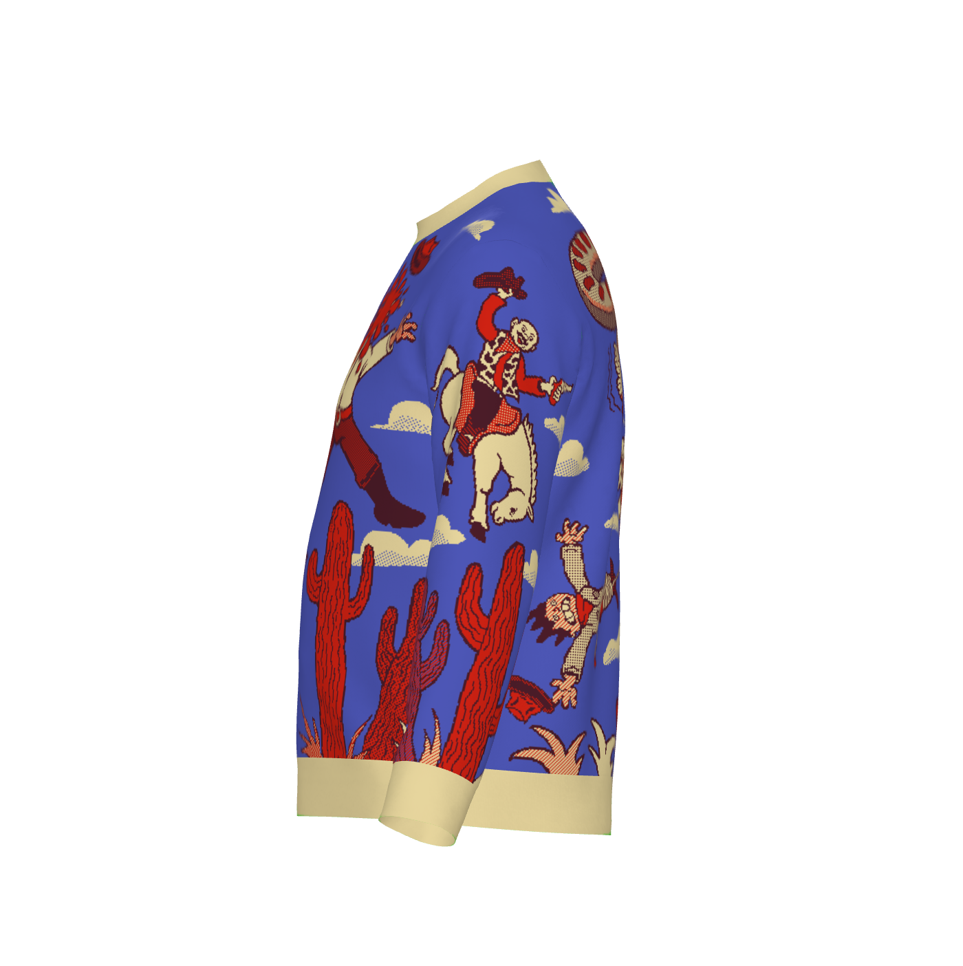 Violent West Jacquard Knit Sweater